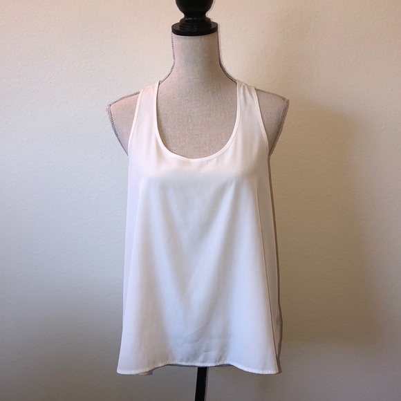 Forever 21 Tops - Off White Racerback Tank Blouse